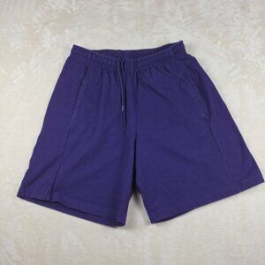 BCG Women’s Purple Active Shorts Size M Cotton Spandex